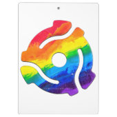 SlipperyJoeのプラスチック45 RPMレコードアダプタ回路 クリップボード (裏面)