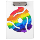 SlipperyJoeのプラスチック45 RPMレコードアダプタ回路 クリップボード (正面)