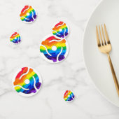 SlipperyJoeのプラスチック45 RPMレコードアダプタ回路 コンフェッティ (グループ)