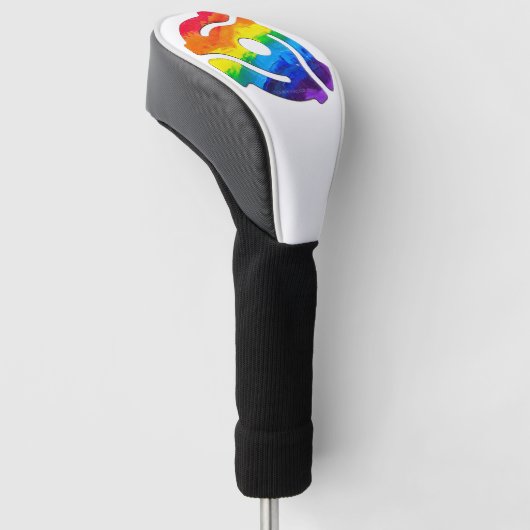 SlipperyJoeのプラスチック45 RPMレコードアダプタ回路 ゴルフヘッドカバー (アングル)