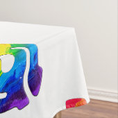 SlipperyJoeのプラスチック45 RPMレコードアダプタ回路 テーブルクロス (インサイチュ)