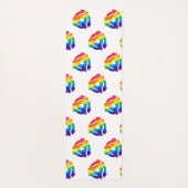 SlipperyJoeのプラスチック45 RPMレコードアダプタ回路 ヨガマット (裏面)