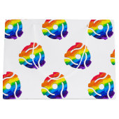 SlipperyJoeのプラスチック45 RPMレコードアダプタ回路 ラージペーパーバッグ (正面)