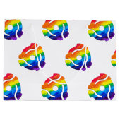 SlipperyJoeのプラスチック45 RPMレコードアダプタ回路 ラージペーパーバッグ (裏面)