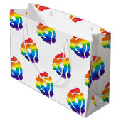 SlipperyJoeのプラスチック45 RPMレコードアダプタ回路 ラージペーパーバッグ (裏面アングル)