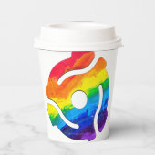 SlipperyJoeのプラスチック45 RPMレコードアダプタ回路 紙コップ (裏面)