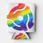 SlipperyJoeのプラスチック45 RPMレコードアダプタ回路 缶クーラー (正面)