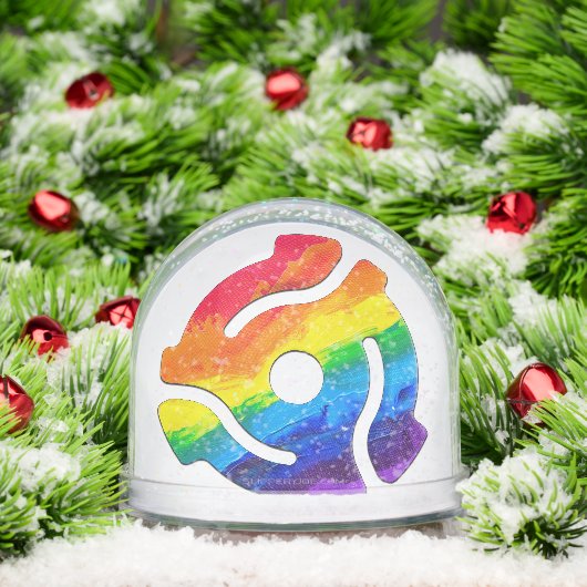 SlipperyJoeのプラスチック45 RPMレコードアダプタ振動 (クリスマス)