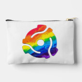 SlipperyJoeのプラスチック45 RPMレコードアダプタ振動 アクセサリーポーチ (裏面)