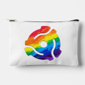 SlipperyJoeのプラスチック45 RPMレコードアダプタ振動 アクセサリーポーチ (正面)