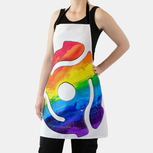 SlipperyJoeのプラスチック45 RPMレコードアダプタ振動 エプロン (インサイチュ)