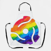 SlipperyJoeのプラスチック45 RPMレコードアダプタ振動 エプロン (正面)