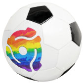 SlipperyJoeのプラスチック45 RPMレコードアダプタ振動 サッカーボール (3/4)