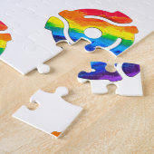 SlipperyJoeのプラスチック45 RPMレコードアダプタ振動 ジグソーパズル (側面)