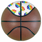 SlipperyJoeのプラスチック45 RPMレコードアダプタ振動 バスケットボール (右)