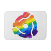 SlipperyJoeのプラスチック45 RPMレコードアダプタ振動 バスマット (正面)