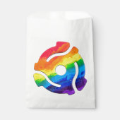 SlipperyJoeのプラスチック45 RPMレコードアダプタ振動 フェイバーバッグ (正面)