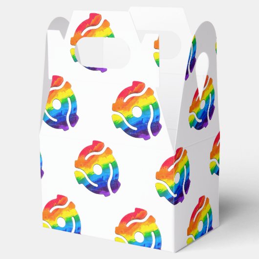 SlipperyJoeのプラスチック45 RPMレコードアダプタ振動 フェイバーボックス (オープン)