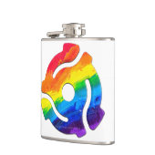 SlipperyJoeのプラスチック45 RPMレコードアダプタ振動 フラスク (左)