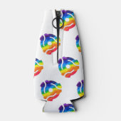 SlipperyJoeのプラスチック45 RPMレコードアダプタ振動 ボトルクーラー (裏面)