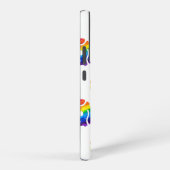 SlipperyJoeのプラスチック45 RPMレコードアダプタ振動 Samsung Galaxyケース (右側面)