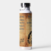 SlipperyJoeのプリンセスクラップ歩くおもしろい50s vint ウォーターボトル (右面)