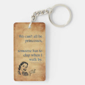 SlipperyJoeのプリンセスクラップ歩くおもしろい50s vint キーホルダー (裏面)