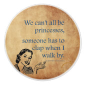 SlipperyJoeのプリンセスクラップ歩くおもしろい50s vint セラミックノブ (正面)