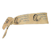 SlipperyJoeのプリンセスクラップ歩くおもしろい50s vint タイヘッドバンド (回転270)