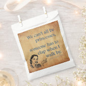 SlipperyJoeのプリンセスクラップ歩くおもしろい50s vint フェイバーバッグ (クリップ留めされた状態)