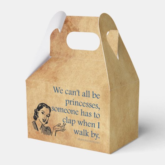 SlipperyJoeのプリンセスクラップ歩くおもしろい50s vint フェイバーボックス (裏面サイド)