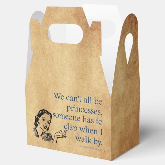 SlipperyJoeのプリンセスクラップ歩くおもしろい50s vint フェイバーボックス (オープン)