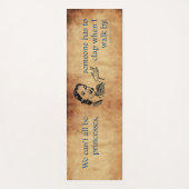 SlipperyJoeのプリンセスクラップ歩くおもしろい50s vint ヨガマット (正面)