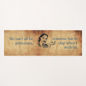 SlipperyJoeのプリンセスクラップ歩くおもしろい50s vint ヨガマット (正面(横))