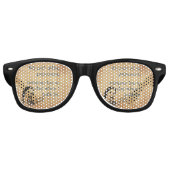 SlipperyJoeのプリンセスクラップ歩くおもしろい50s vint レトロサングラス (正面)