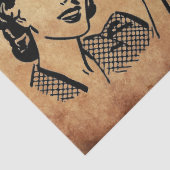 SlipperyJoeのプリンセスクラップ歩くおもしろい50s vint 薄葉紙 (詳細)