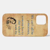 SlipperyJoeのプリンセスクラップ歩くおもしろい50s vint Case-Mate iPhoneケース (裏面 (横))