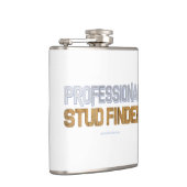 SlipperyJoeのプロフェッショナルスタッドファインダーウッド3-D th フラスク (右)