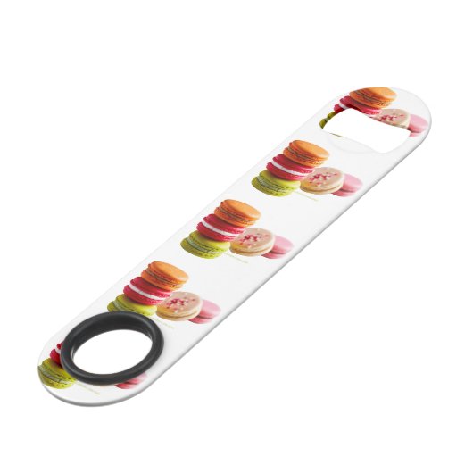 SlipperyJoeのマカロンのクッキーフランスのが積み上げ食品 スピード栓抜き (正面アングル)