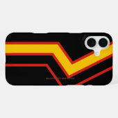SlipperyJoeのラバープライドフラグ 矢印 シェブロン st iPhoneケース (裏面横)