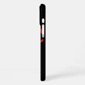 SlipperyJoeのラバープライドフラグ 矢印 シェブロン st iPhoneケース (左側面)