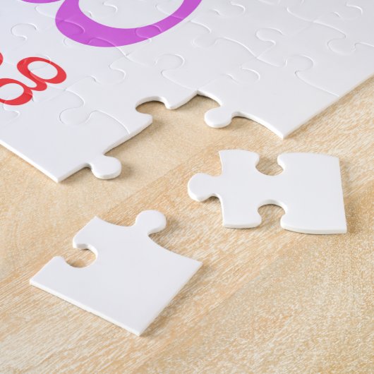 SlipperyJoeのレインボーコミュニティ語カラフルide ジグソーパズル (側面)