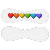 SlipperyJoeの光沢のある3Dハート型グリフが創造 ソフトボール (パネル)