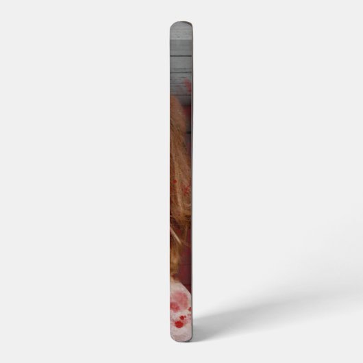 SlipperyJoeの古い人形のハッピーハローウィン不気味なブロー Samsung Galaxyケース (左側面)