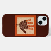 SlipperyJoeの可愛いターキーのイラスト Case-Mate iPhoneケース (裏面 (横))