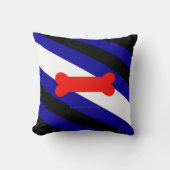 SlipperyJoeの子犬遊のプライドフラグLGBTQ クッション (正面)