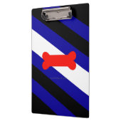 SlipperyJoeの子犬遊のプライドフラグLGBTQ クリップボード (左)