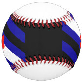 SlipperyJoeの子犬遊のプライドフラグLGBTQ ソフトボール (正面)