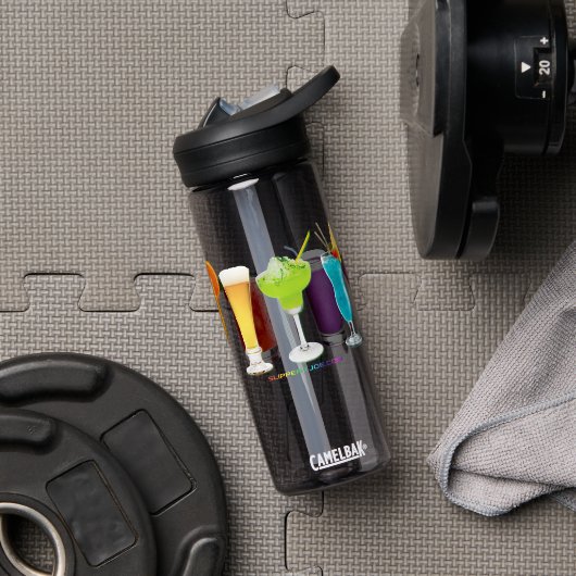 SlipperyJoeの応援はアルコールカクテルプライドを飲む ウォーターボトル (ジム)