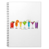 SlipperyJoeの応援はアルコールカクテルプライドを飲む ノートブック (正面)